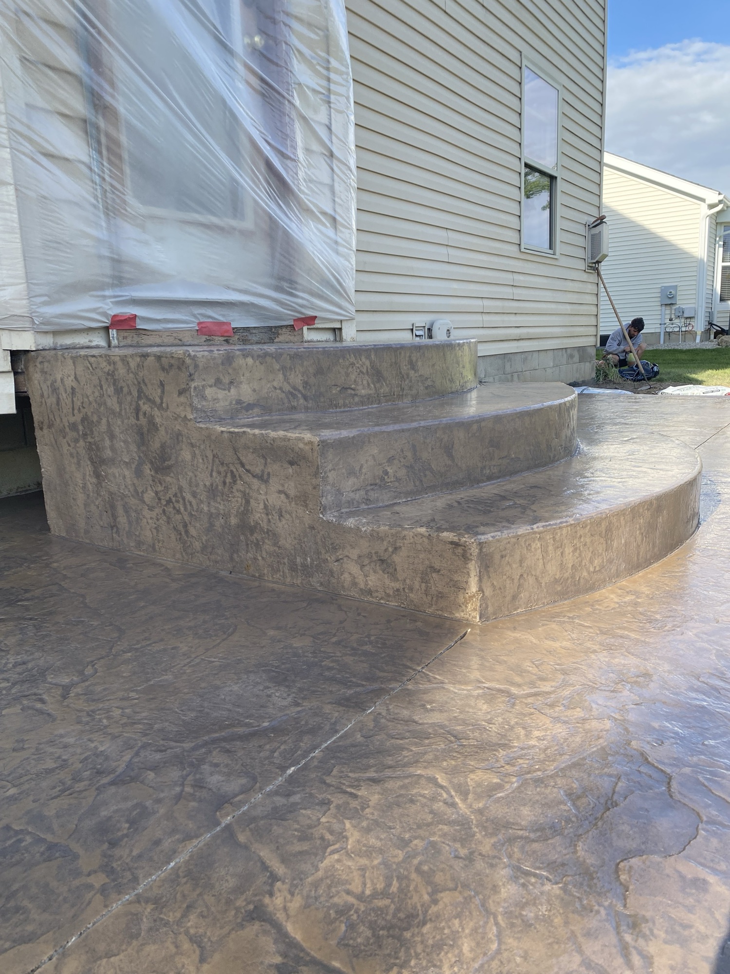 Porches & Steps by O's Concrete