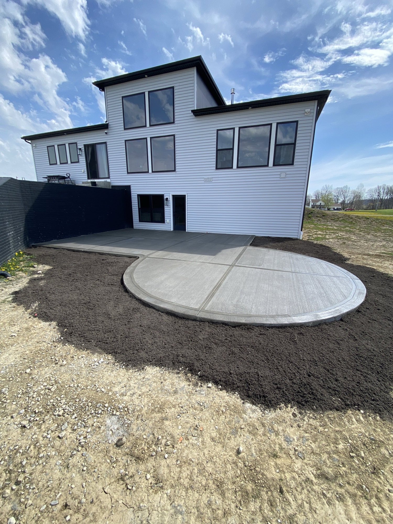 Patio in Powell, OH by O's Concrete