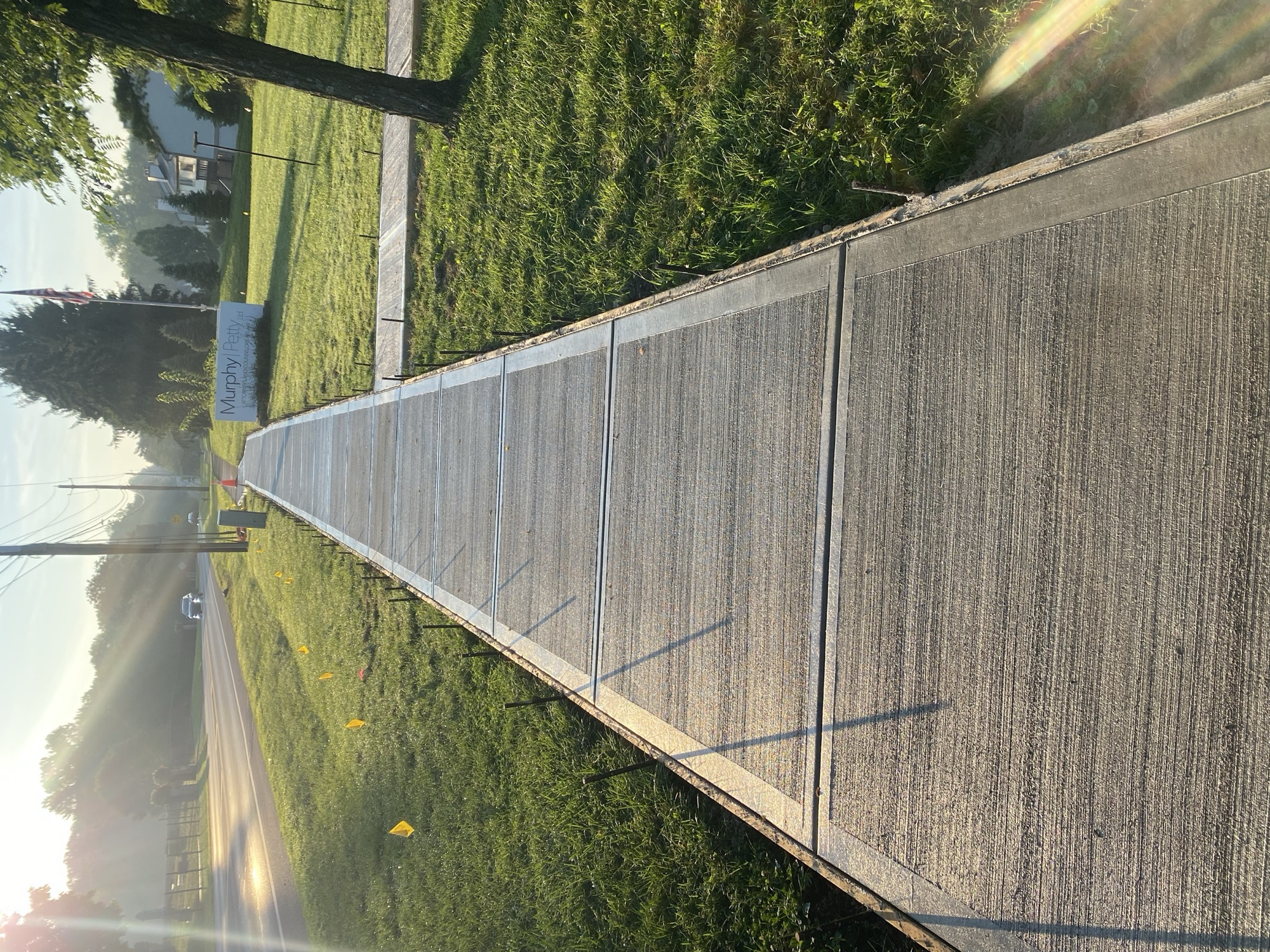 Walkway in Gahanna, OH by O's Concrete